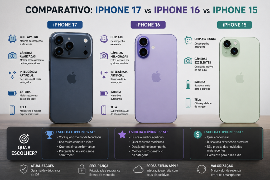 Review completo dos iPhones